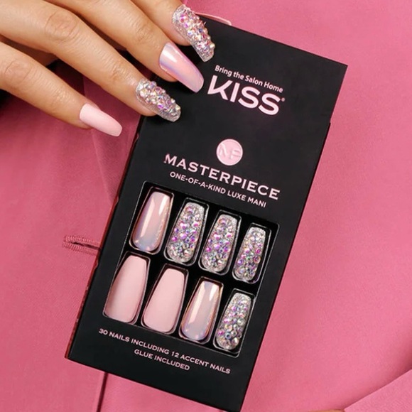 Kiss Nails Masterpiece NIB Everytime I Slay Gel Press On - Picture 5 of 5